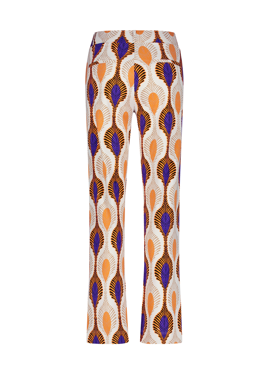 Gwen pants | Grain print