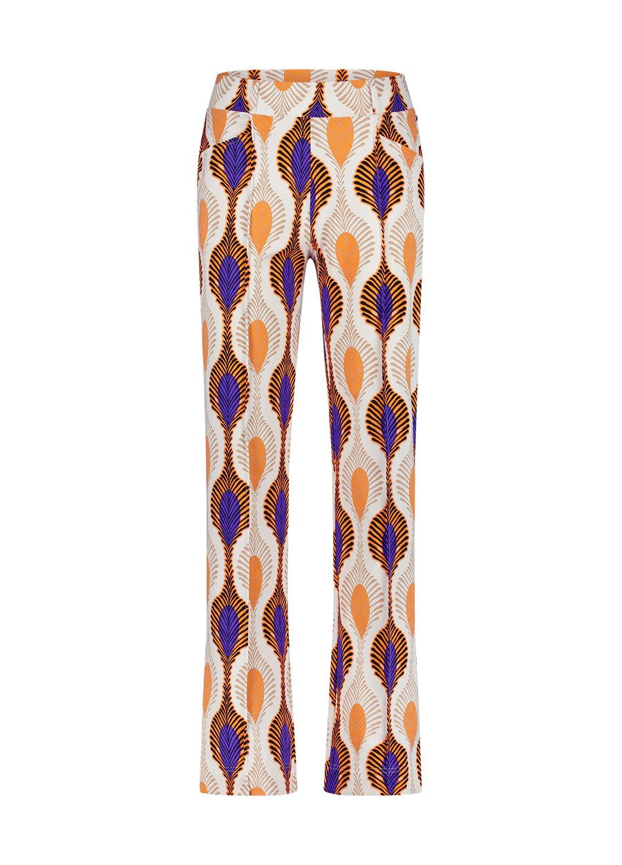 Gwen pants | Grain print