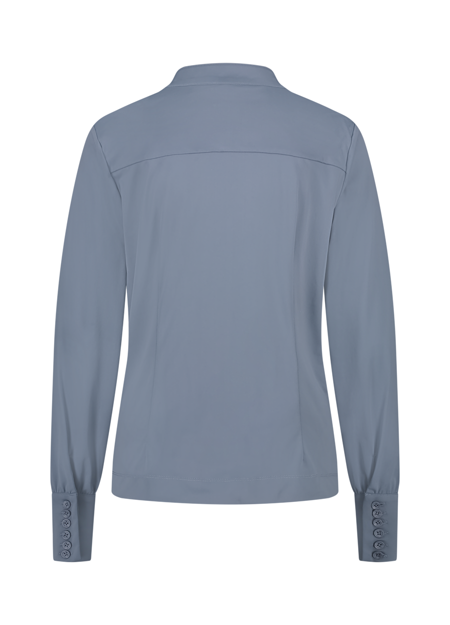 Noelle Blouse | Steel Blue