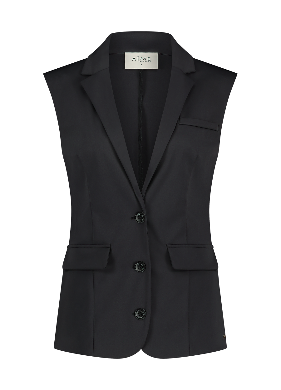 Vajen Gilet | Black