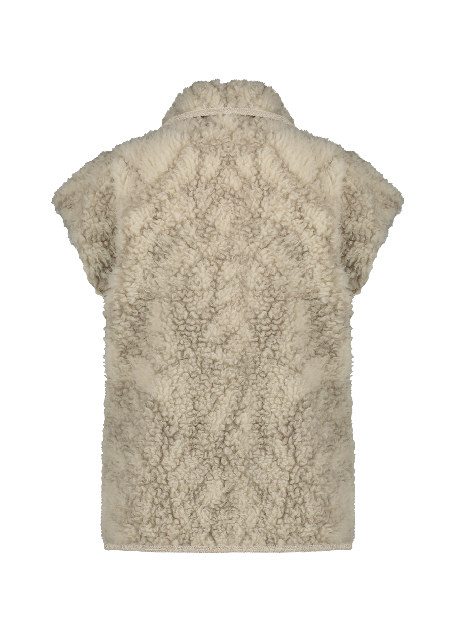 Lizet gilet | Creme