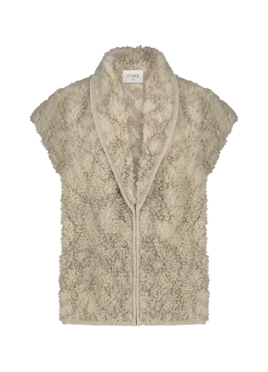 Lizet gilet | Creme