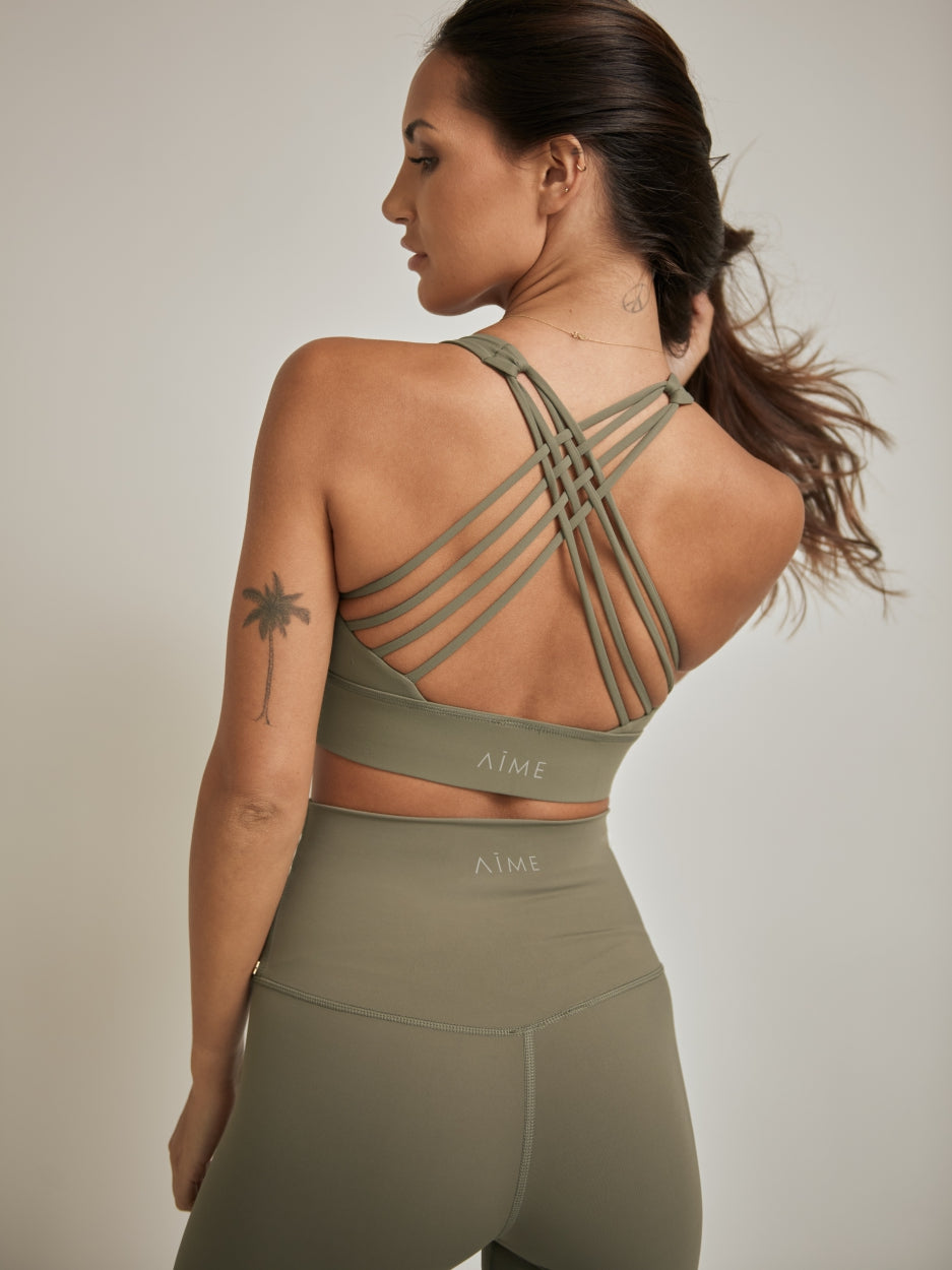 Saturnus Bra | Olive Green