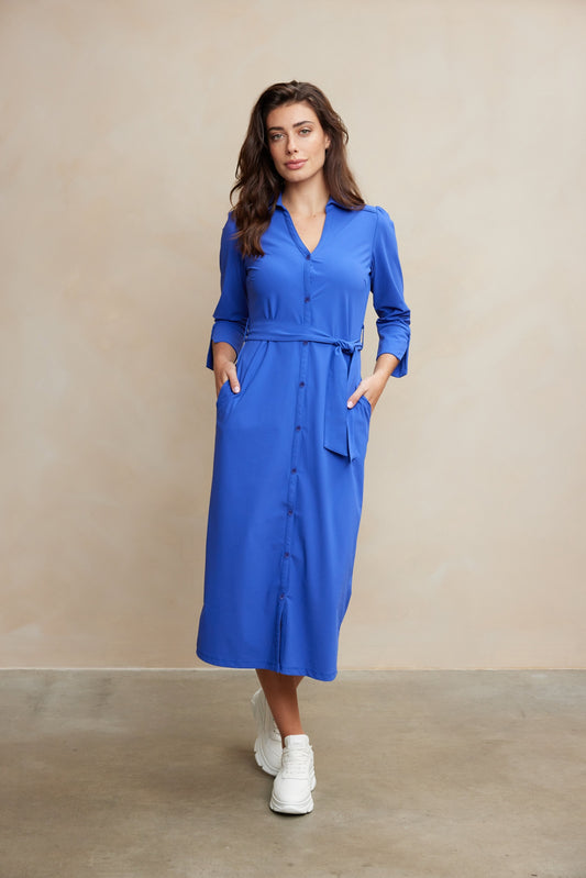 Finou Dress | Cobalt