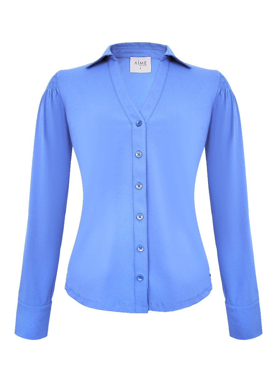 Ilja Blouse | Island Blue