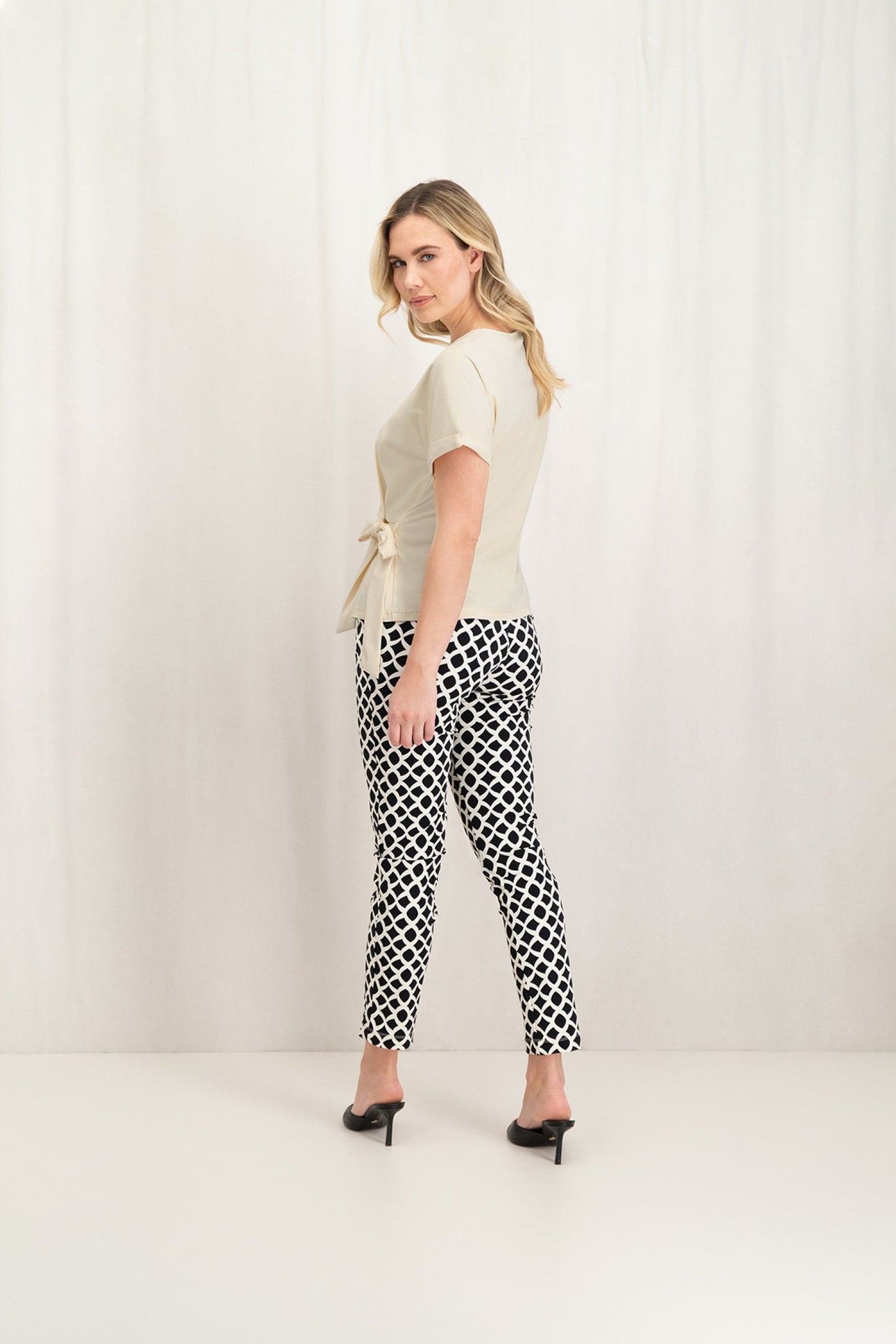 Charley pants | Scale print