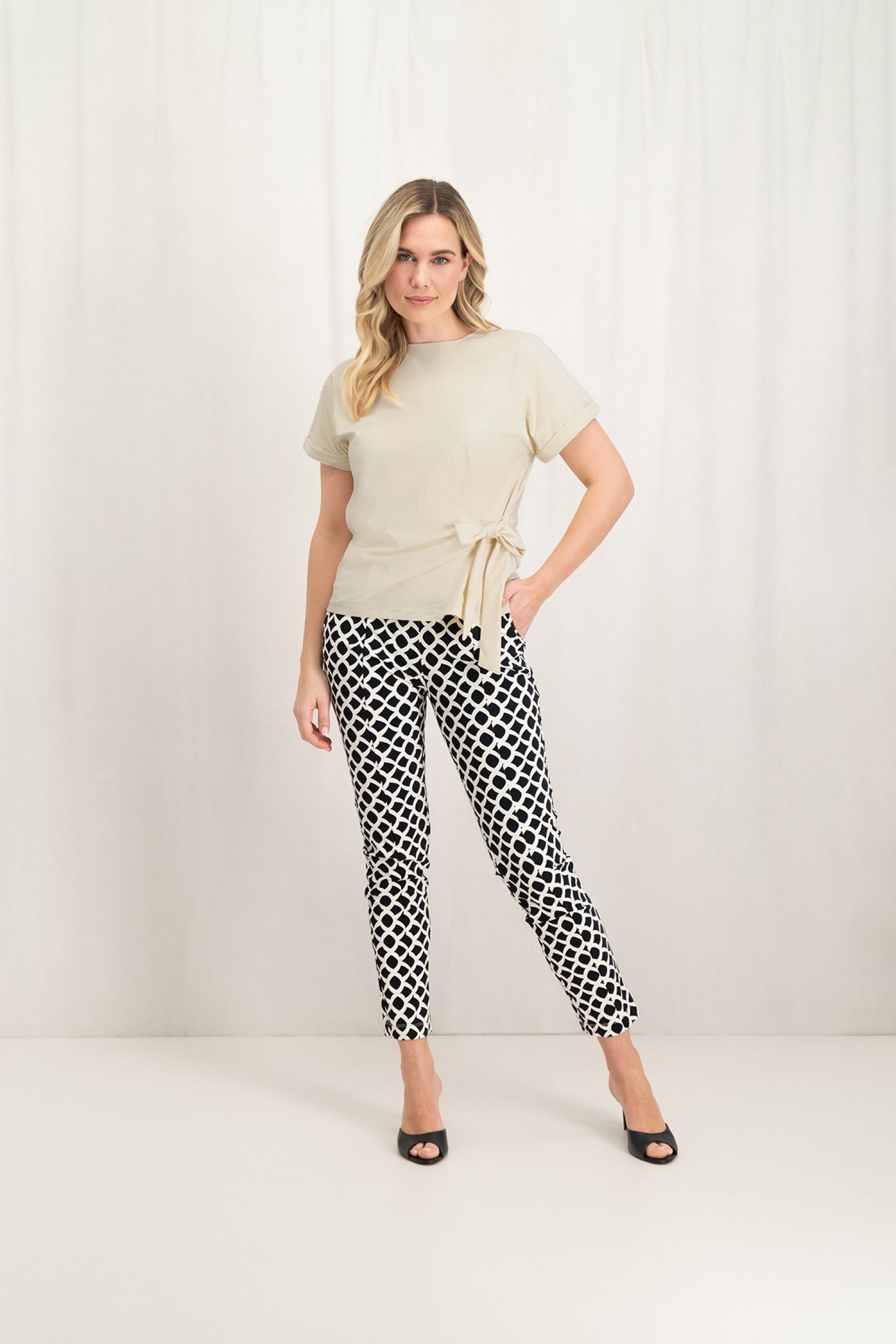 Charley pants | Scale print