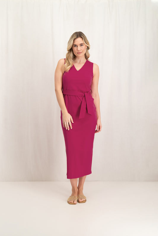 Sita dress | Fuchsia