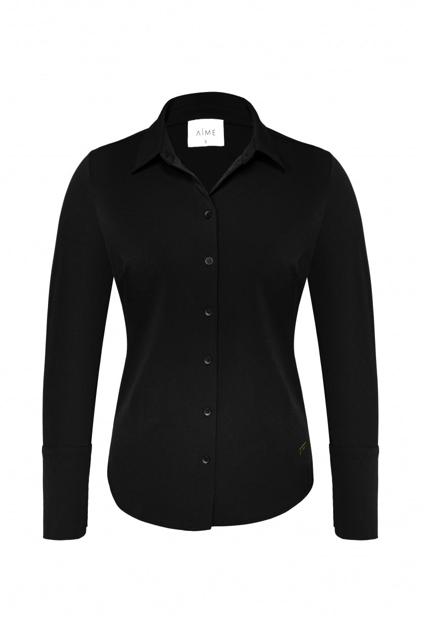 Basyl Blouse | Black